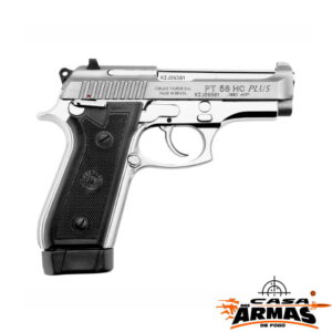 PISTOLA TAURUS PT 58 HC PLUS INOX CAL. .380