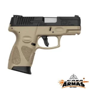 Pistola Taurus G2C Calibre 9mm Colors (Bege)