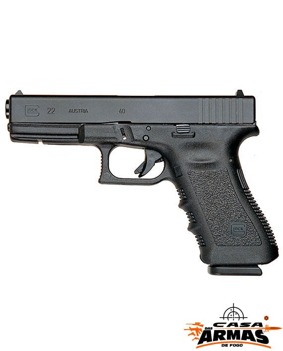 Pistola Glock G22 Gen 5- Calibre .40 ACP 15+1 Oxidada