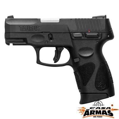 Pistola Taurus G2C 9mm 3" 12+1 - Carbono Fosco