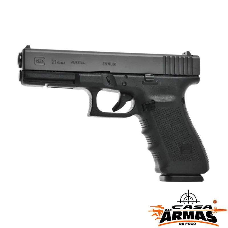 Pistola Glock G21 Gen4 Calibre .45 13+1 Tiros