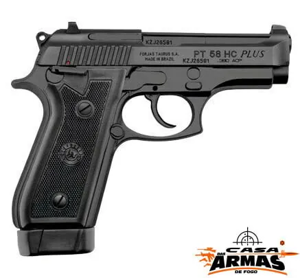 PISTOLA TAURUS PT 58 HC PLUS OXIDADO CAL. .380